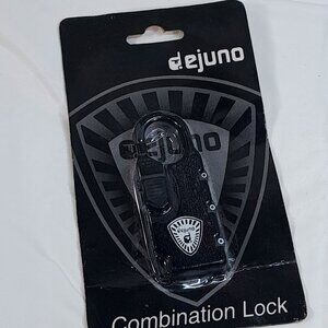 NEW Dejuno Combination Lock black luggage travel suitcase replacement De Juno